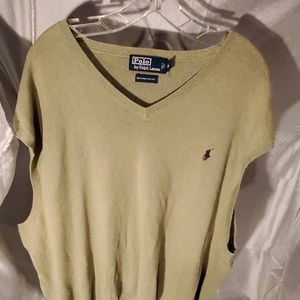 RALPH LAUREN POLO 100% PIMA COTTON SWEATER VEST
